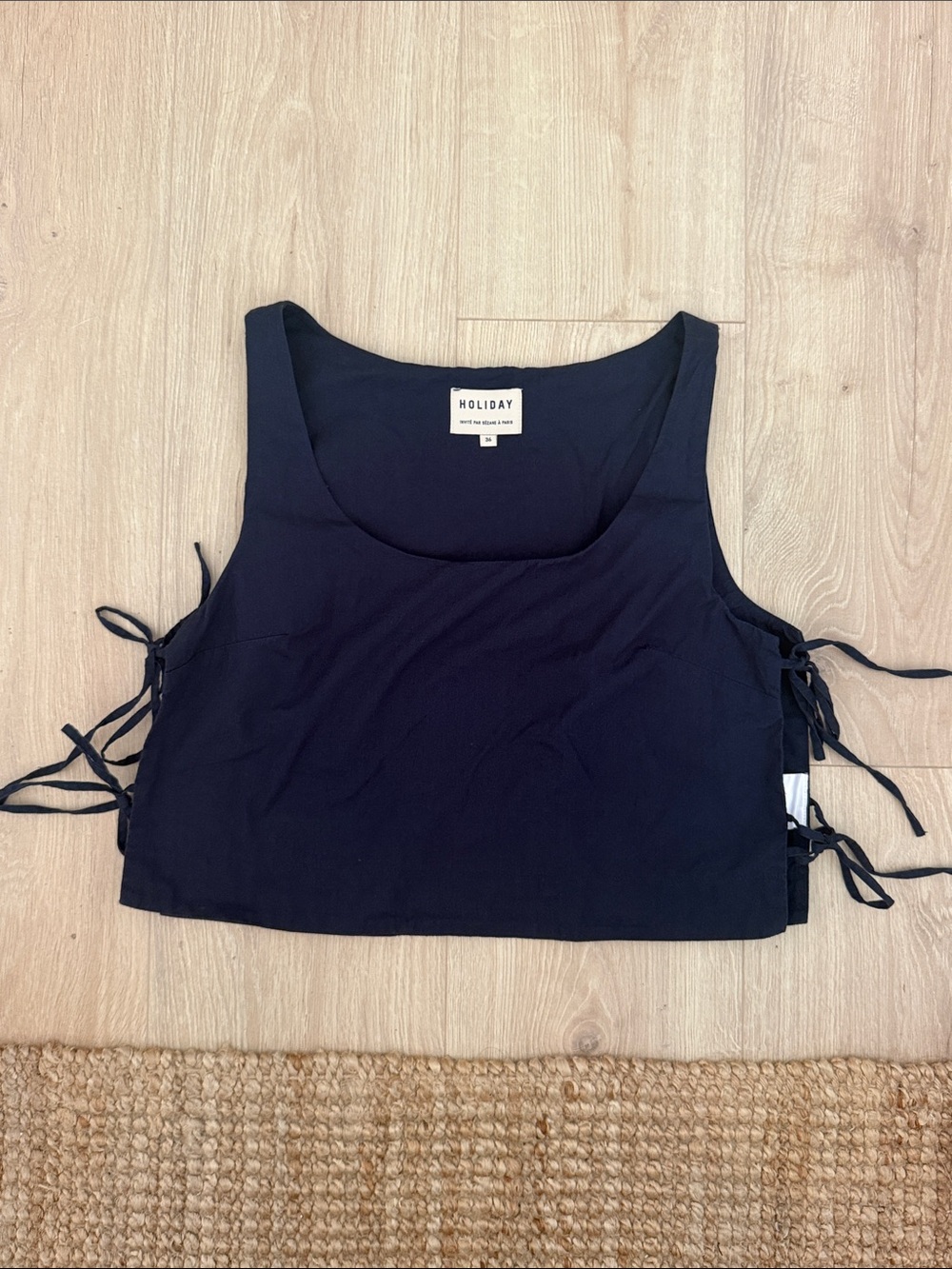 Sezane x Holiday Tie Top